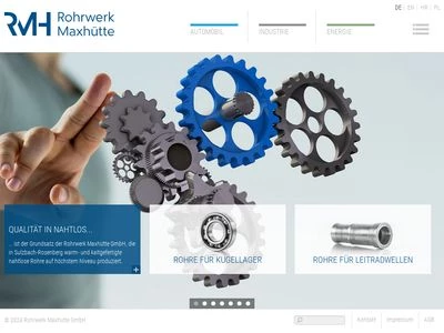 Website von Rohrwerk Maxhütte GmbH