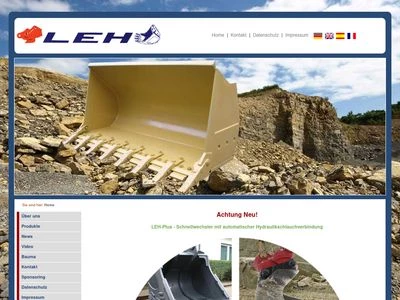 Website von LEH GmbH & Co.KG