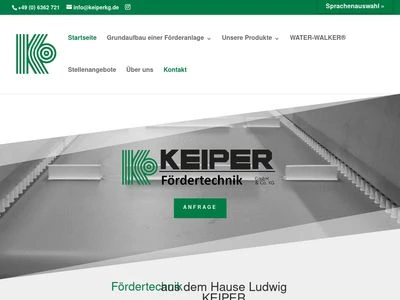 Website von Ludwig Keiper GmbH & Co. KG