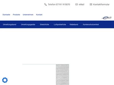 Website von Heinz Hettich Verpackungstechnik