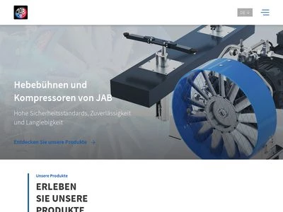 Website von J.A. Becker & Söhne GmbH & Co. KG