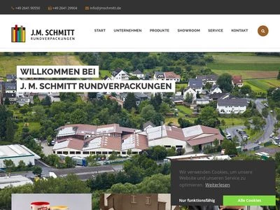 Website von J.M. Schmitt GmbH & Co. KG