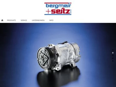 Website von Bergmeir + Seitz GmbH