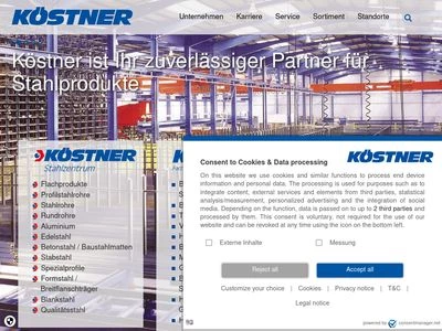 Website von Richard Köstner AG