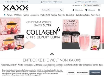 Website von XAXX UG (haftungsbeschränkt)