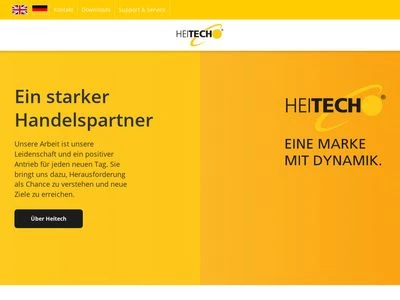 Website von HEITECH PROMOTION GmbH
