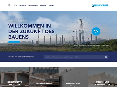 Website von Franz Oberndorfer GmbH & Co. KG