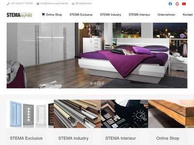 Website von Stema Seyfried GmbH
