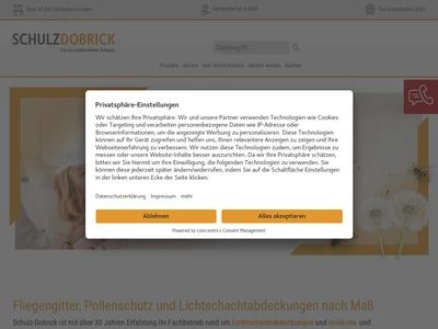 Website von Schulz-Dobrick GmbH