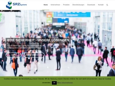 Website von SRZ Systeme