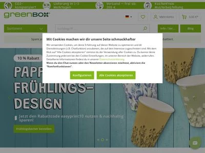 Website von Greenbox GmbH & Co. KG