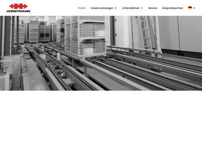 Website von HORSTMANN Anlagentechnik GmbH