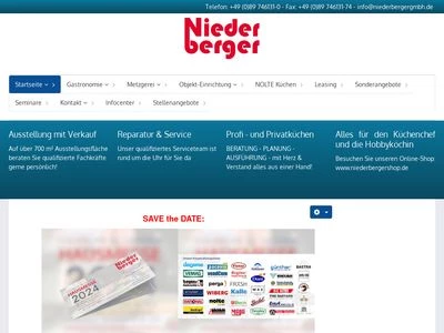 Website von Werner Niederberger GmbH