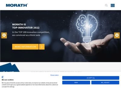 Website von Morath GmbH