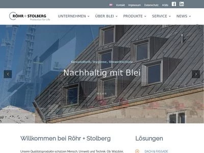 Website von Röhr + Stolberg GmbH
