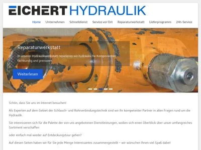Website von Erwin Eichert GmbH
