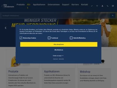 Website von Bihl+Wiedemann GmbH