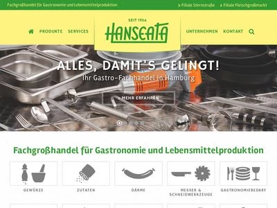 Website von Hanseata Theofil Zuther GmbH & Co. KG