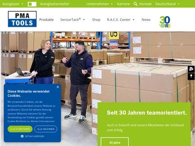 Website von PMA/TOOLS AG