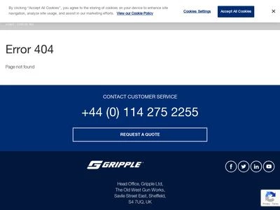 Website von Gripple GmbH