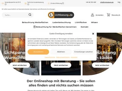 Website von Lichtloesung.de