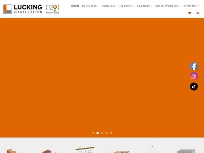 Website von August Lücking GmbH & Co. KG