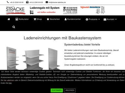 Website von Heinrich Stracke GmbH