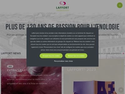 Website von LAFFORT