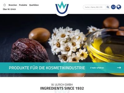 Website von W. Ulrich GmbH