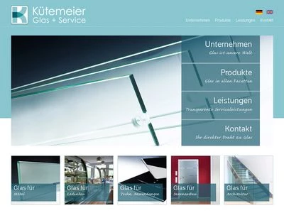 Website von Kütemeier GmbH & Co. KG