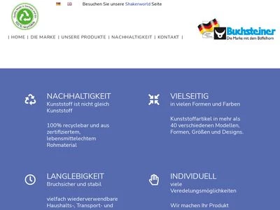 Website von Johannes Buchsteiner GmbH & Co. KG