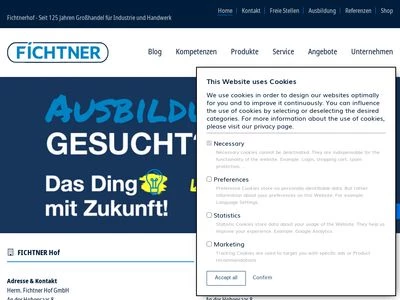 Website von Georg Stöcker GmbH