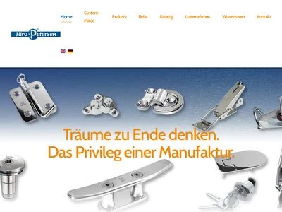 Website von Niro-Petersen GmbH