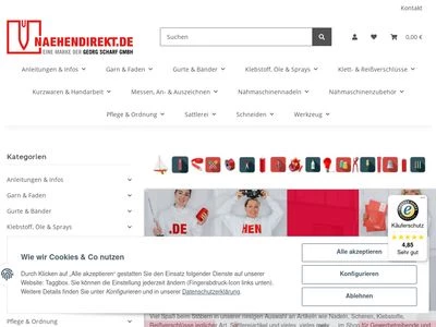 Website von Georg Scharf GmbH 