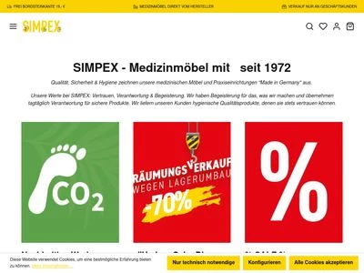 Website von  Klaus-Uwe Hintz e.K.  Simpex-Objekt 