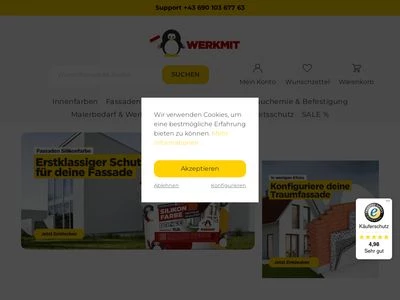 Website von WERKMIT beotol Werkzeuge GmbH