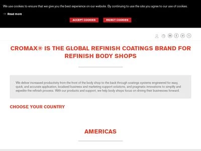 Website von Axalta Coating Systems Germany GmbH & Co. KG