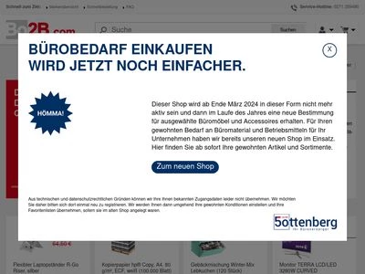 Website von Bo2B.com - H. Bottenberg GmbH