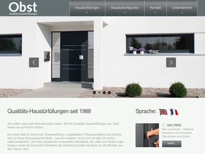 Website von Norbert Obst GmbH