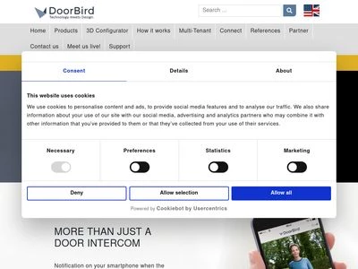 Website von Bird Home Automation GmbH
