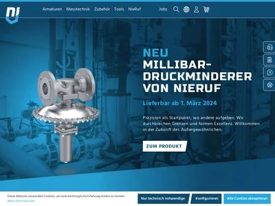 Website von NieRuf GmbH