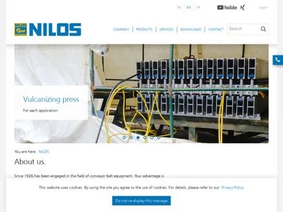 Website von NILOS GmbH & Co. KG