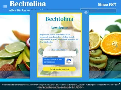 Website von Bechtolina Fabrik Jean Bechtold GmbH & Co KG