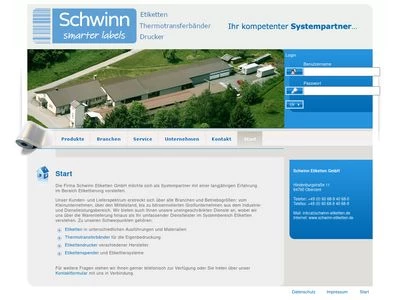 Website von Schwinn & Partner GbR