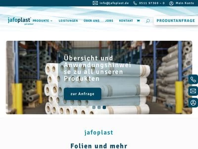 Website von Jafoplast GmbH