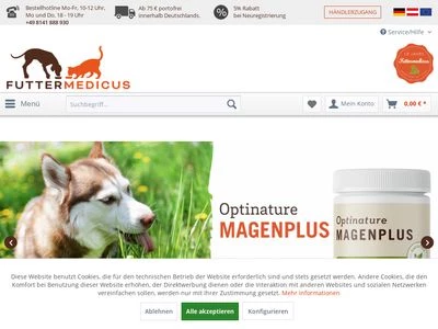 Website von Futtermedicus