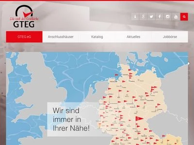 Website von GTEG eG