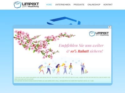 Website von Limpext GmbH & Co. KG