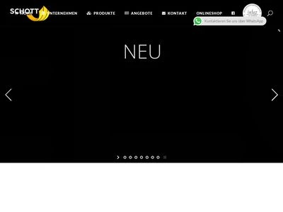Website von JÜRGEN SCHOTT GMBH