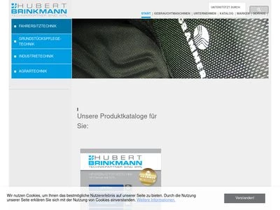 Website von Alfons und Hubertus Brinkmann OHG